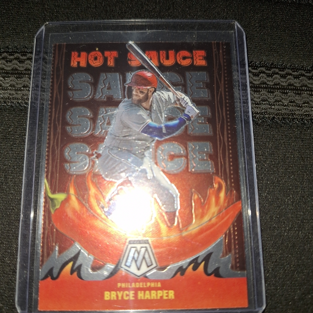 Hot Sauce Bryce Harper Baseball Card